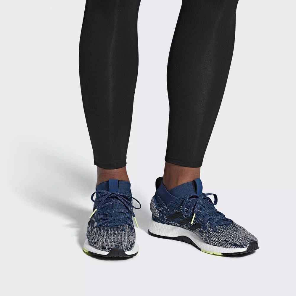 Adidas Pureboost RBL Tenis Para Correr Azules Para Hombre (MX-87301)